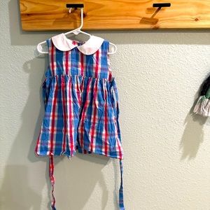 Little English plaid dress size 3T